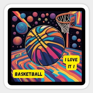 Basketball Sticker